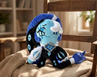 Pluszowa zabawka Shadow Milk Cookie, miękka wypchana gra z kreskówek Cookie Run Kingdom, figurka lalka, ciasto, pies, poduszka, prezent urodzinowy dla dzieci