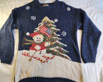 Cottagecore Sweater 90s Vintage Tiara International Country
