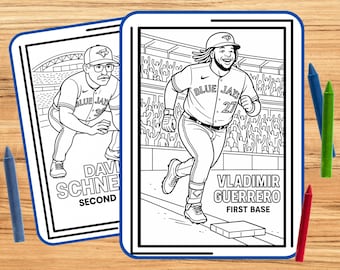 Toronto Blue Jays Coloring Pages