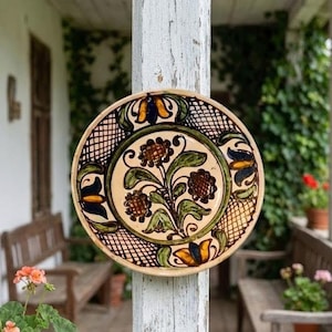Vintage Korond Ceramic Wall Plate