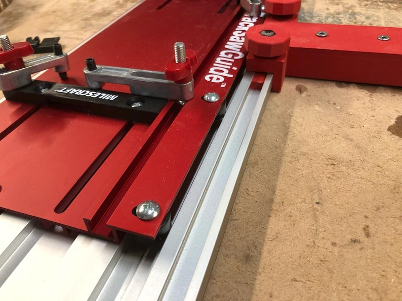 T-track Parallel Guide System for Millescraft Track-saw, Woodworking ...