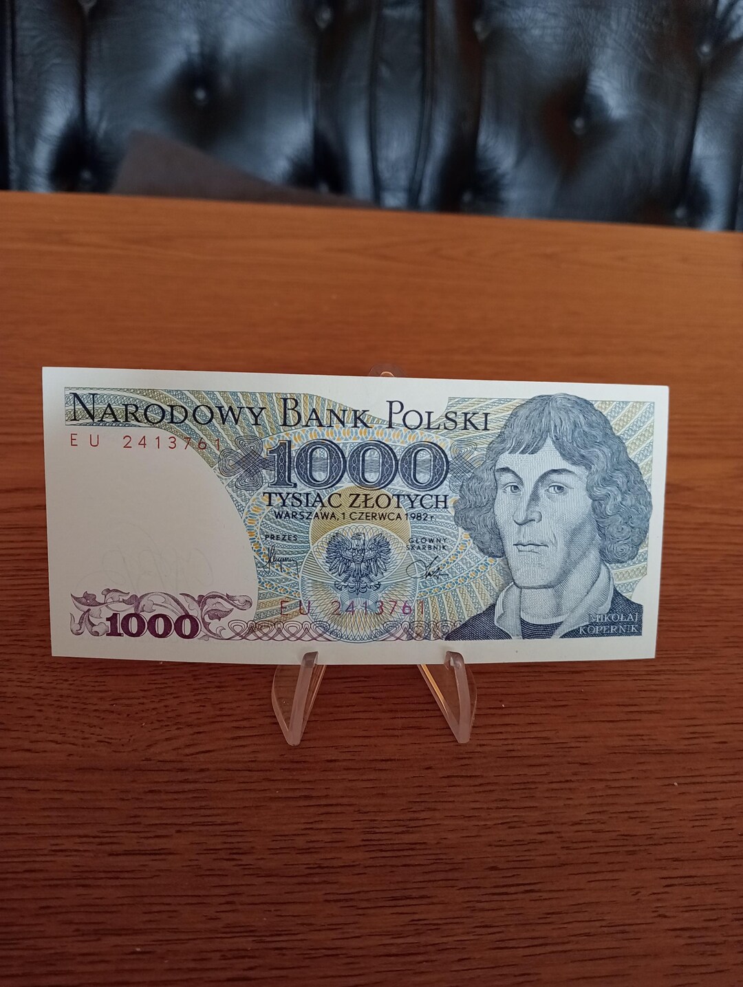 Polish Banknote 1000 PLN 1982 UNC - Etsy