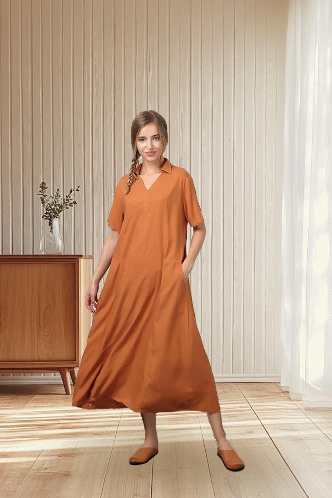 White and Plum Dress