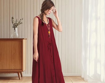 Sleeveless Linen Dress Linen Maxi Dress Soft Loose Oversized Dress Casual Summer Spring Dress Plus Size Dress Customized Dress With Belt X54 - Etsy Sleeveless Linen Dress Linen Maxi Dress Soft Loose Oversized Dress Casual Summer Spring Dress Plus Size Dress Customized Dress With Belt X54 - Etsy