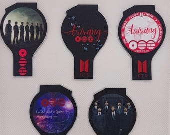 BTS Arirang Magnetic Bookmark Set | Kpop Inspired Bookmark | Printable Magnetic Bookmark | Minimalist BTS Design | Digital Download