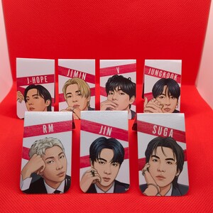 Bts Bookmark Magnet - Etsy