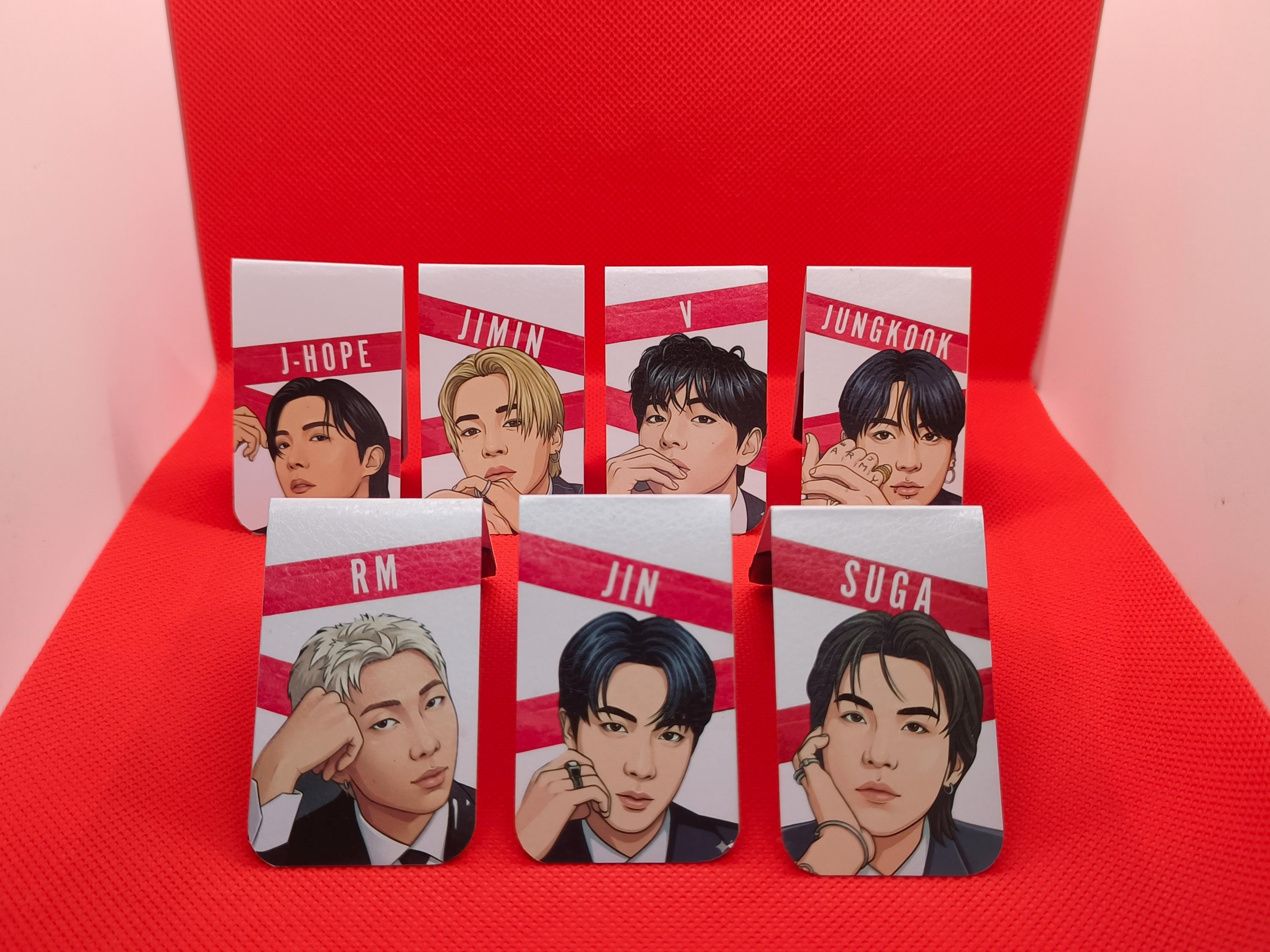 bts ジン マグネットブックマーク Bts Jin Bookmark - Etsy