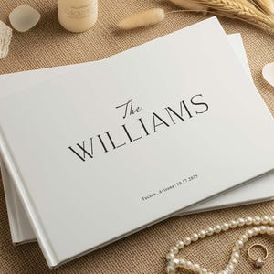 Custom Wedding Guest Book, Polaroid Wedding Guestbook, Engagement and Anniversary Scrapbook, Modern Wedding Guestbook, Wedding Souvenirs