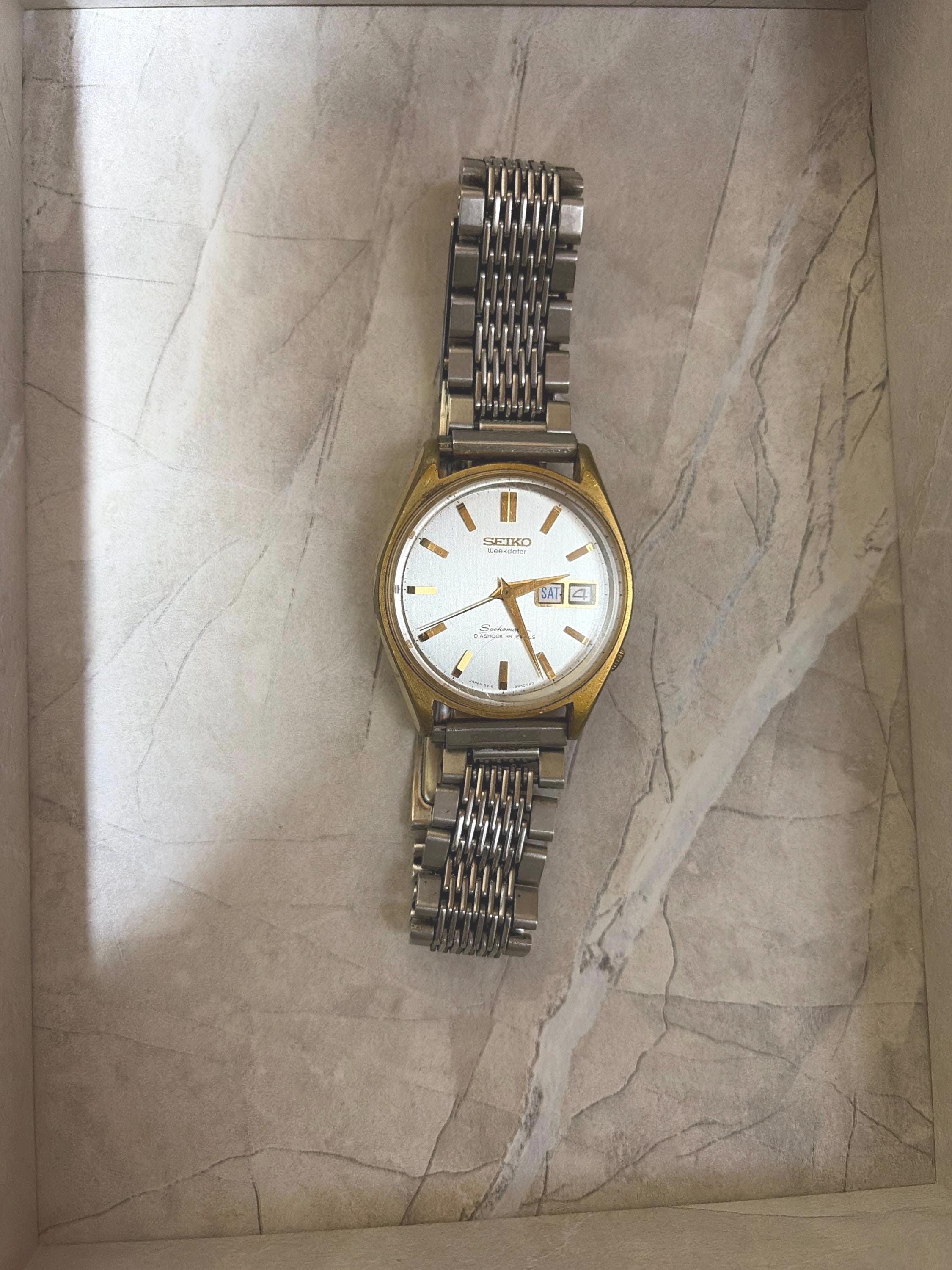 ヴィンテージ 1965年製 SEIKO セイコーマチック ウィークデイター 6218 