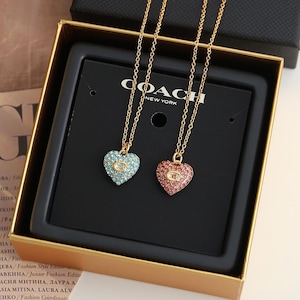 Collier - Métal, veau & strass, doré, noir & cristal - Mode