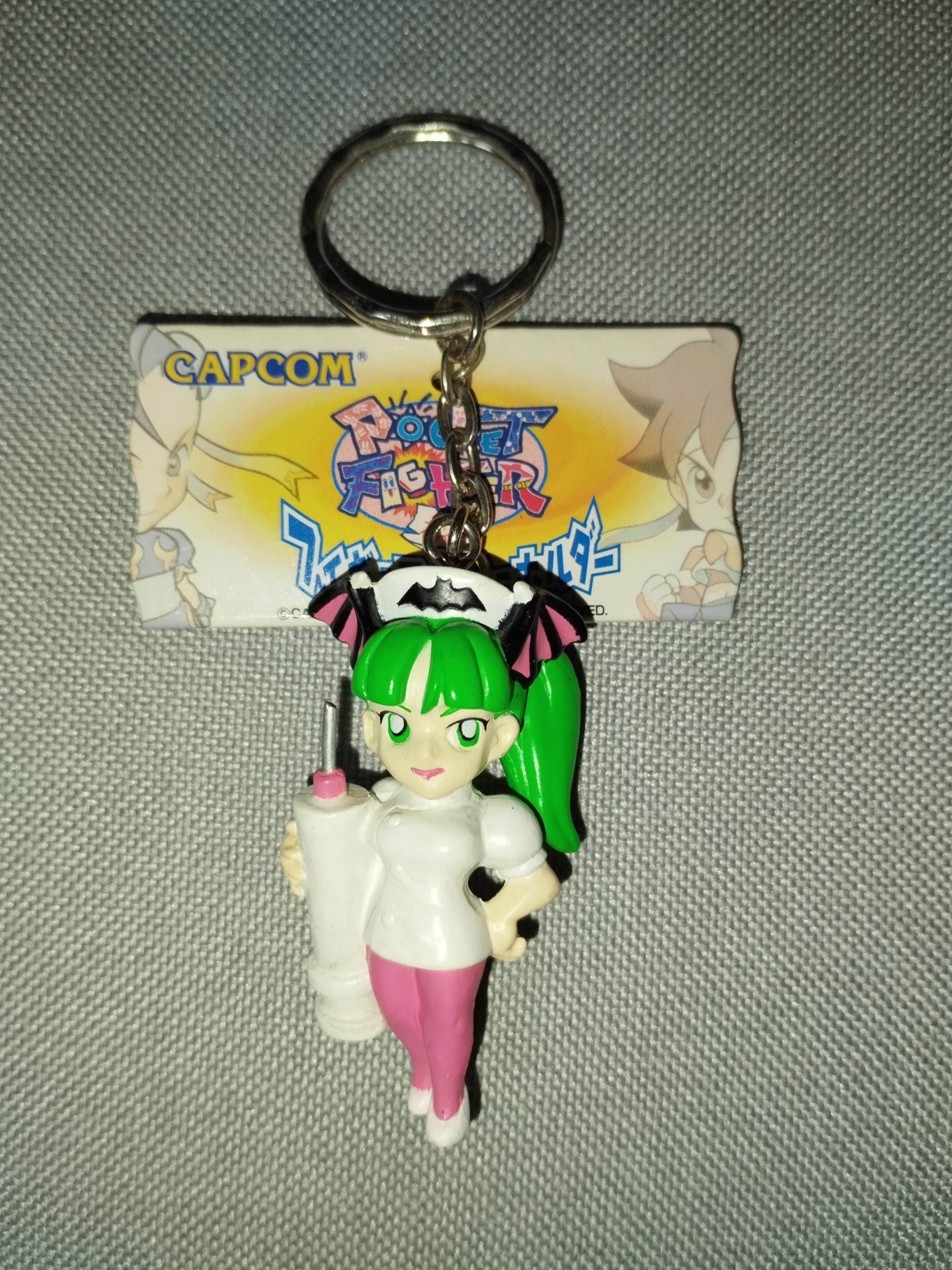 モリガンナース ポケットファイター 超レア ヴィンテージキーホルダー 