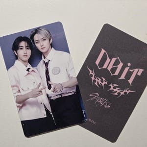 Stray Kids fanmade Minsung Photocard