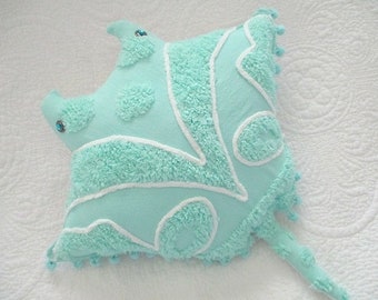 manta ray pillow