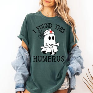 I Found This Humerus Shirt Gift For Nurses, Nicu Nurse Shirt, Nursing School Clothing, Halloween Nurse Sweatshirt.