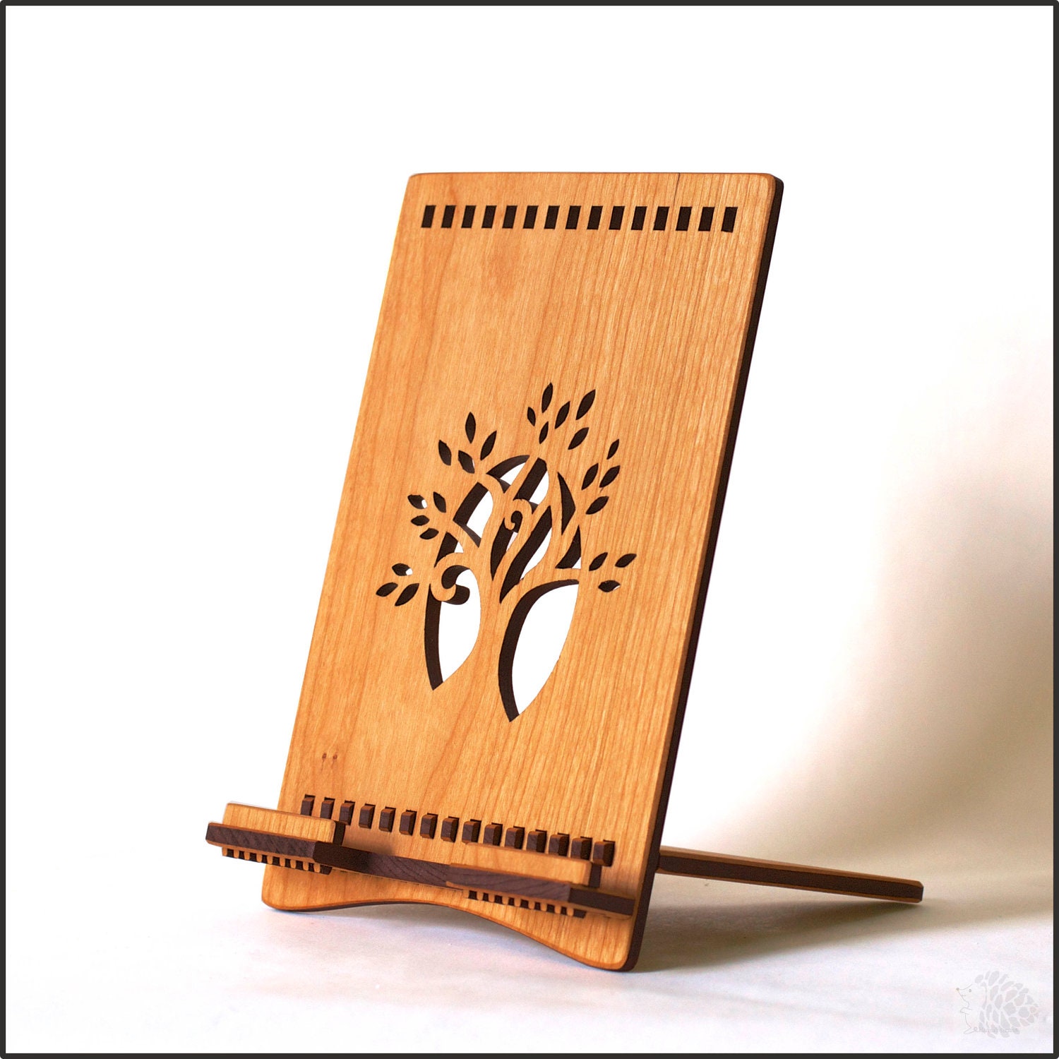 Wood Tablet Stand Tree Designed for iPad Etsy
