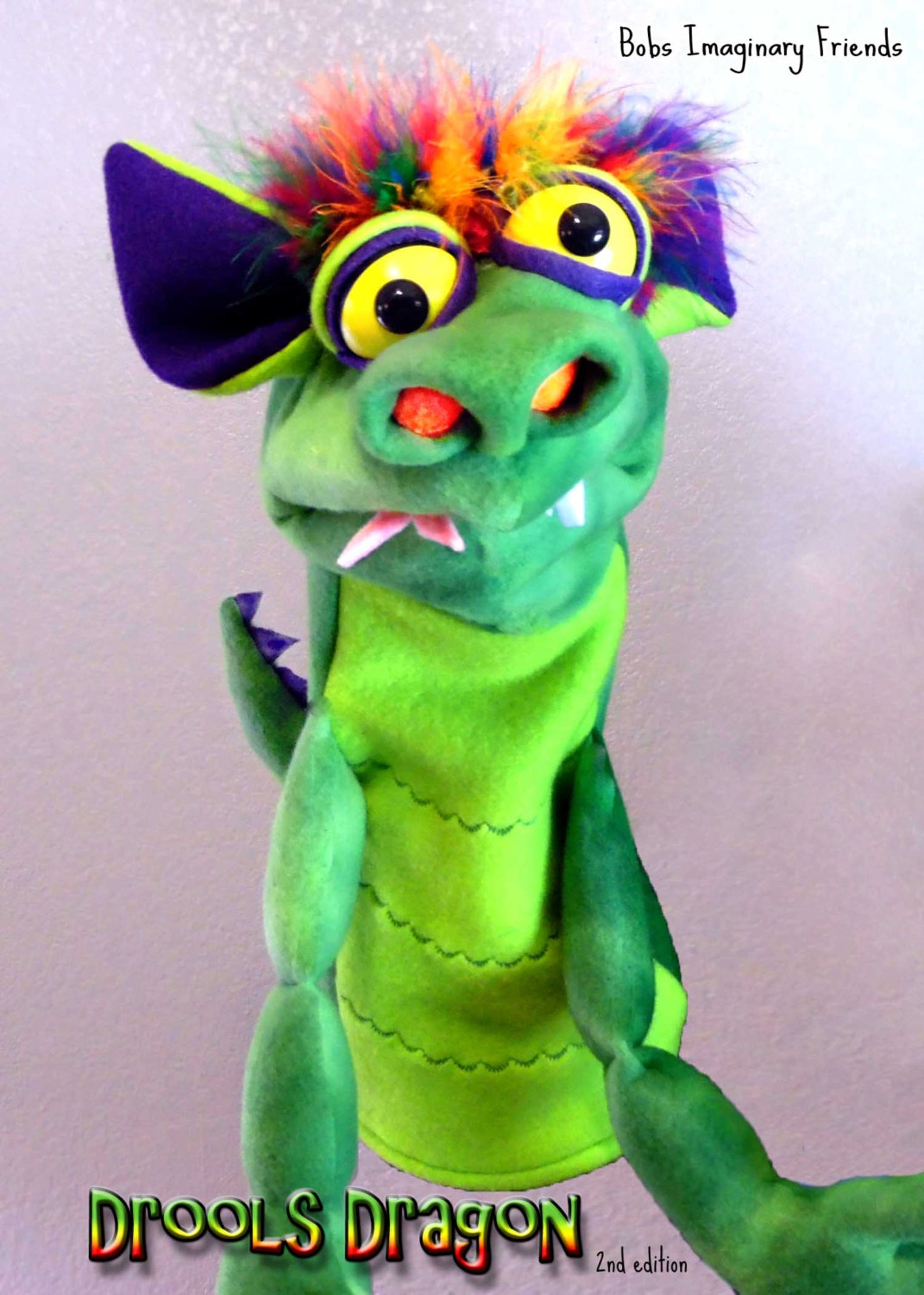 Drools Dragon 2nd Edition Hand Puppet or Ventriloquist Pupppet Etsy