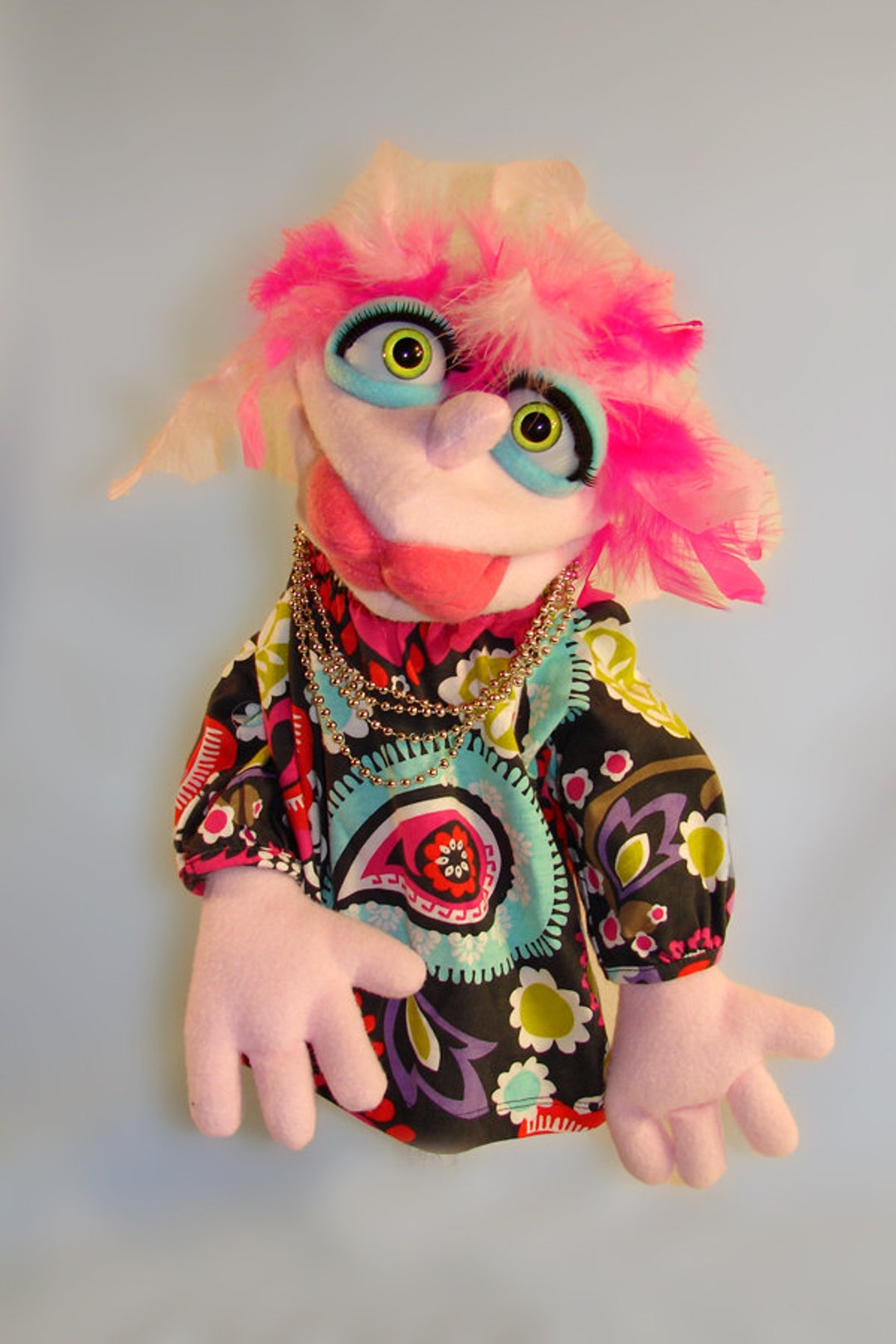 Marionnette ventriloque fille douce, marionnette drôle, marionnette à tige  de style professionnel -  Canada