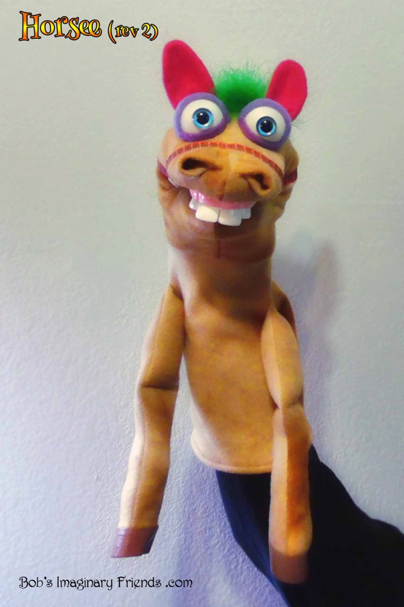 Horsee Horse Hand Puppet or Ventriloquist Figure rev 2 Etsy