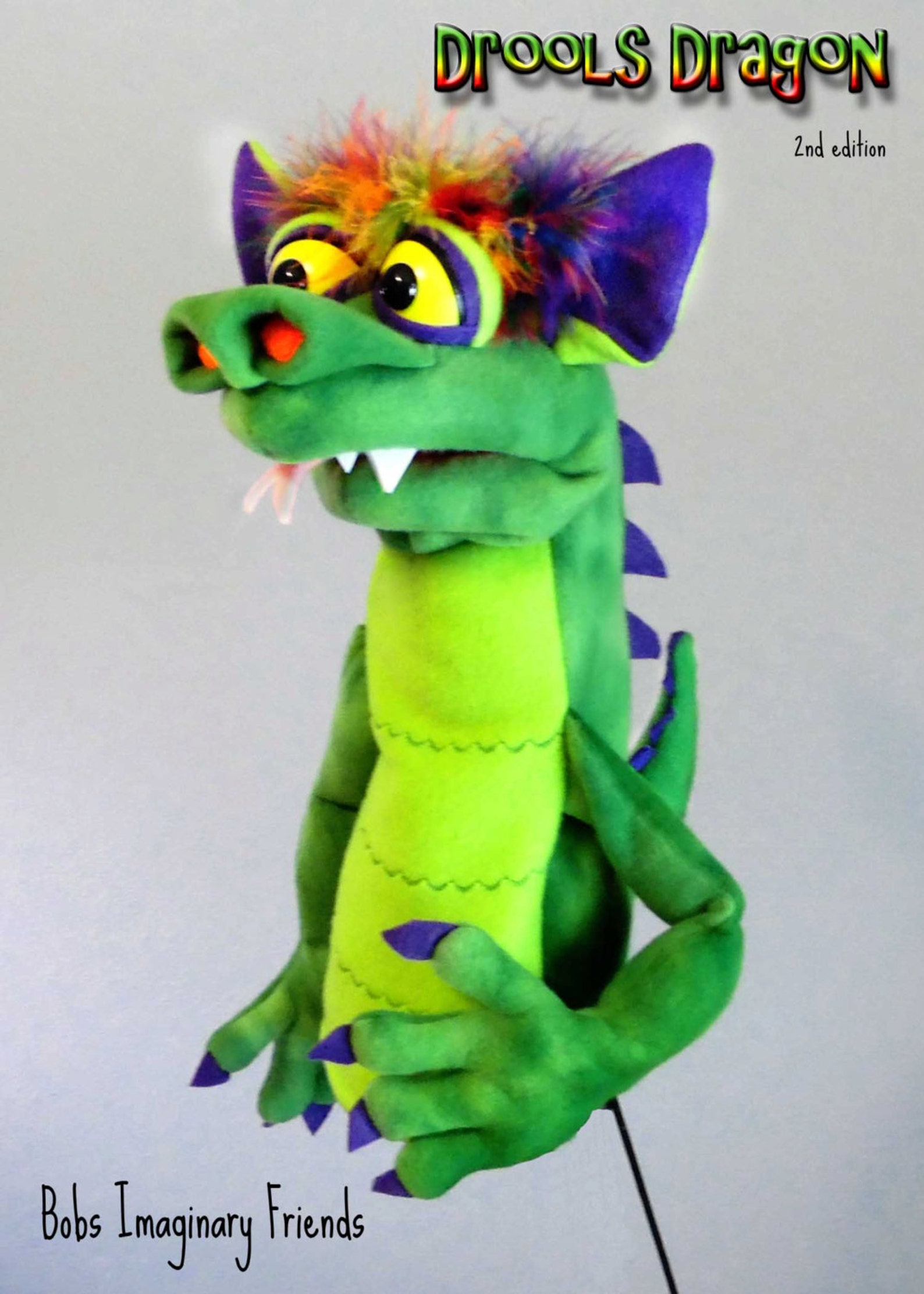 Drools Dragon 2nd Edition Hand Puppet or Ventriloquist Pupppet Etsy