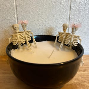 Skeleton Squad Hot Pot Kerze