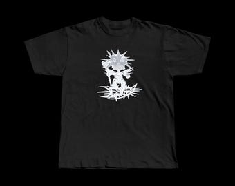 Drain Gang X Sad Boys D-9 Tour Limited Edition American Retro Small-Neck Heavyweight T-Shirt