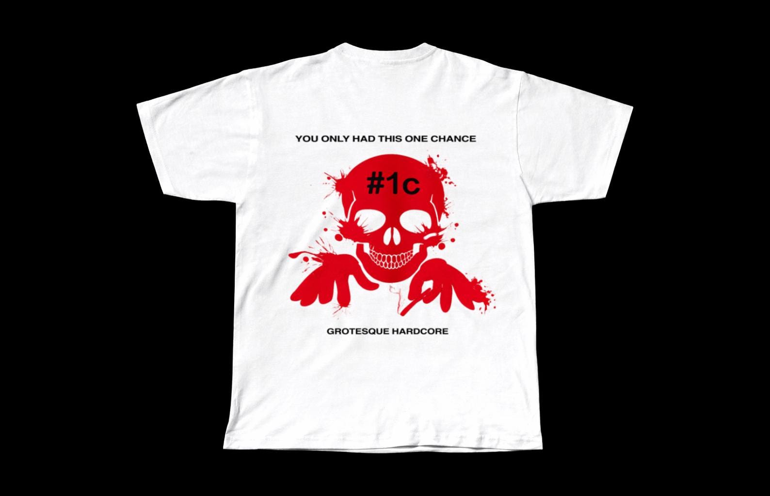Xaviersobased 1c34 One Chance Merch Underground Rap Graphic Shirt