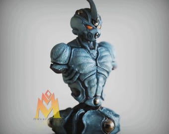 Guyver the Bioboosted Armor Bust Figure High Quality 12K ABS Resin Printed, Painted or Unpainted Anime Figurine, Gift for Otakus