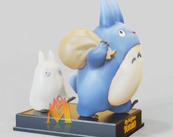 Totoro-Figur, 3D-gedruckt in 12K ABS-Harz, bemalte oder unbemalte Anime-Figur, Geschenk für Otakus, Mein Nachbar Totoro-Fans