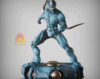 Guyver the Bioboosted Armor Figure High Quality 12K ABS Resin Printed, Painted or Unpainted Anime Figurine, Gift for Otakus