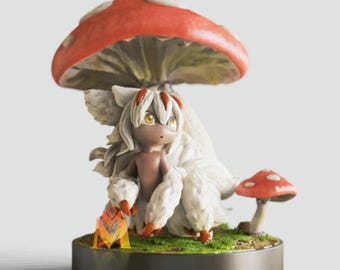 Faputa Made in Abyss Diorama, 3D-Figur gedruckt in 12K ABS-Harz, bemalte oder unbemalte Anime-Figur, Geschenk für Otakus