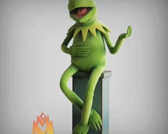 ゼノモーフ カーミット フュージョン フィギュア：ゼノフロッグ