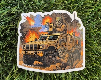 MRAP Mayhem – Skeleton Crew Sticker