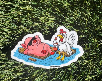 Pig and Rooster a Sailor’s Luck