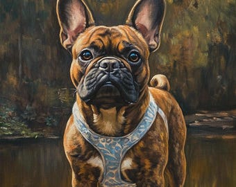 Custom Pet Oil Painting Hand-painted Canvas Portrait Art From Photo Commission Loss Memorial Personalized dog Lover Gifts Birthday Present