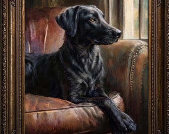 Custom Hand Painted Dog Oil Painting from Photo Portrait on Canvas Personalized pets Lover Gift Loss Memorial Art Commission Framed Birthday