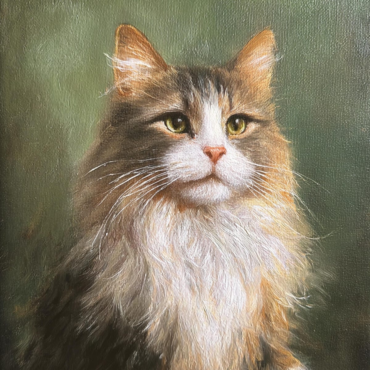 Custom Pet Oil Painting Hand-painted Canvas Portrait Art From Photo Commission Loss Memorial Personalized Cat Lover Gifts Birthday Present - Etsy