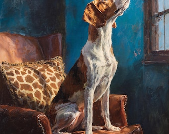 Custom Dog Portrait from Photo | Original Hand-Painted Oil Painting on Canvas | Personalized cat Lover Gifts | Pet Loss Memorial | Wall Art
