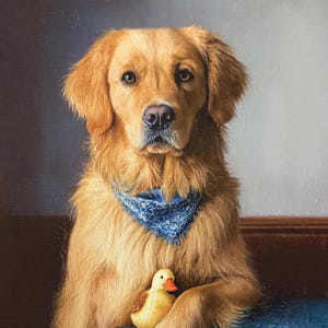 Custom Pet Oil Painting Hand-painted Canvas Portrait Art From Photo Commission Loss Memorial Personalized dog Lover Gifts birthday Present