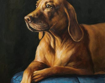 Custom Pets Oil Painting Hand-painted Canvas Portrait Art From Photo Commission Loss Memorial Personalized dog Lover Gifts Birthday Present
