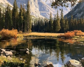 Custom Landscape Oil Painting from Photo handmade Nature Portrait on Canvas Personalized Scenery Artwork Gifts for her family Anniversary