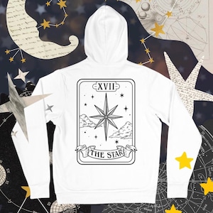 The Star Png, Tarot Card Png, Celestial Whimsigoth Png, Astrology Space Png, Trendy Magical Digital Shirt Design Download, Transparent File