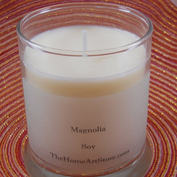 8 oz Soy - Magnolia Candle