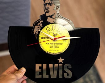 Elvis Vinyl Art - Etsy