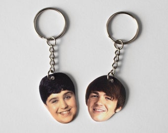 Drake and Josh Inspired Friendship Keychains