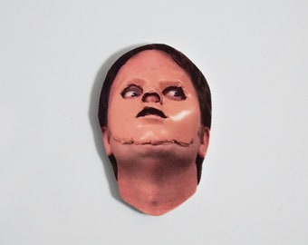 Dwight with Bologna Mask Magnet