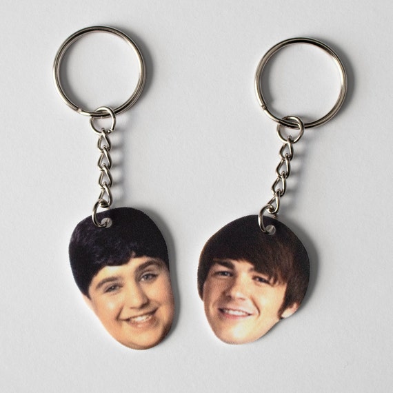 Drake And Josh Inspired Friendship Keychains - Drake And Josh Home Decor Drake And Josh Inspired Friendship Keychains - Drake And Josh Home Decor