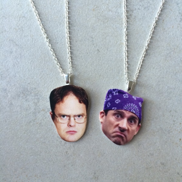 Dwight and Michael Friendship Necklaces