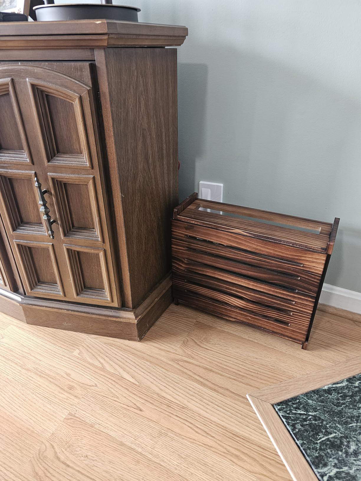 Wooden Wifi Router Box Hider | Cable Management, Charging Station, Pine ...