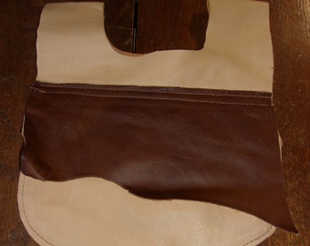 rustic leather pouch