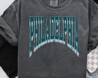 Philadelphia Football Digital Download PNG, Philadelphia Football Sublimation Clipart PNG, Retro Philadelphia Football Shirt Design
